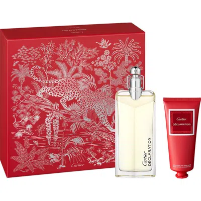 CARTIER CARTIER DÉCLARATION EAU DE TOILETTE GIFT SET $185 VALUE