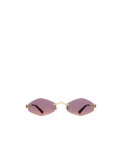 CARTIER CARTIER GEOMETRIC FRAME SUNGLASSES