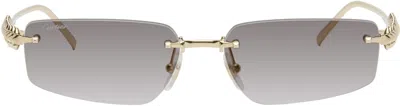CARTIER GOLD 'CLASH DE CARTIER' SUNGLASSES