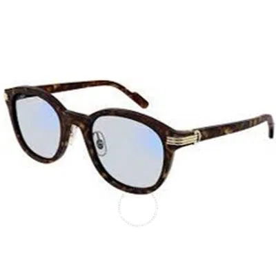 CARTIER CARTIER PHOTOCHROMATIC OVAL MEN'S EYEGLASSES CT0302S 009 51