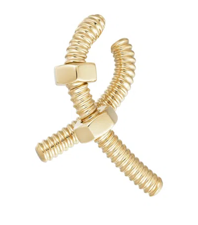 CARTIER YELLOW GOLD ÉCROU DE CARTIER SINGLE EARRING