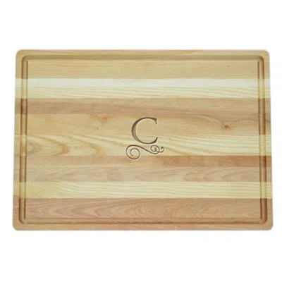 CARVED SOLUTIONS MASTER COLLECTION WOODEN CUTTING BOARD LARGE-PI-FLOURISH-L