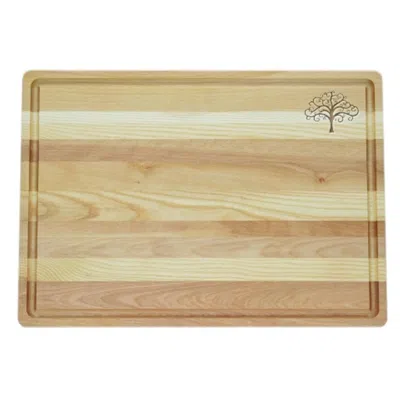 CARVED SOLUTIONS MASTER COLLECTION WOODEN CUTTING BOARD LARGE-TREEOLIFE