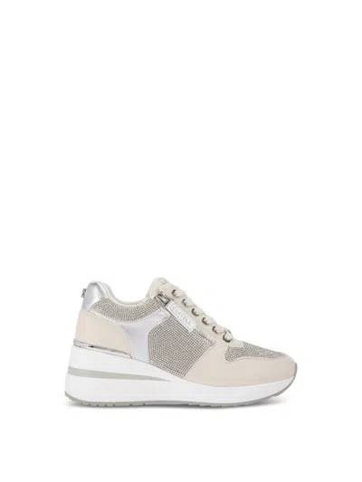 CARVELA WOMENS HIGH RISE JEWEL SANDALS