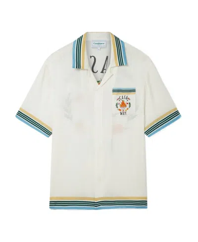 CASABLANCA CASABLANCA CASA WAY SHORT-SLEEVED SHIRT