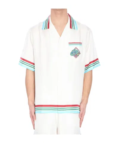 CASABLANCA CASABLANCA CASA WAY SERIES BUTTON-DOWN SHIRT