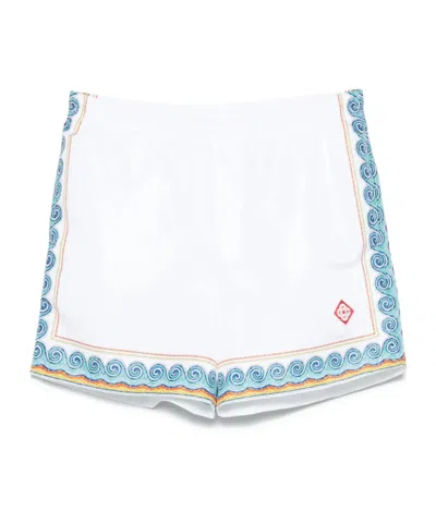CASABLANCA GRECA WAVE SWIM SHORTS