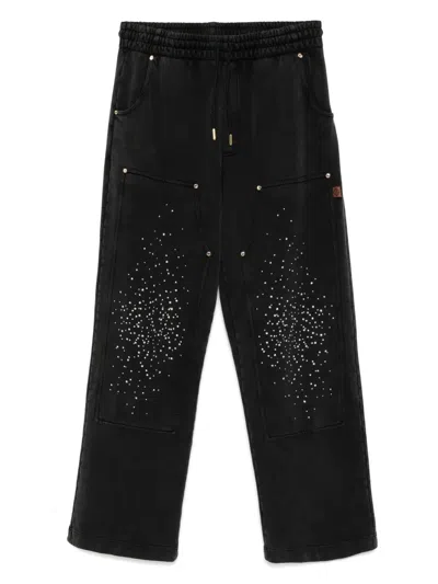 CASABLANCA LA PREMONITION CRYSTAL-EMBELLISHED PANTS
