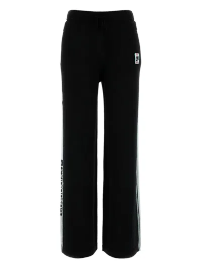 CASABLANCA MERINO SIDE-STRIPE SWEATPANTS