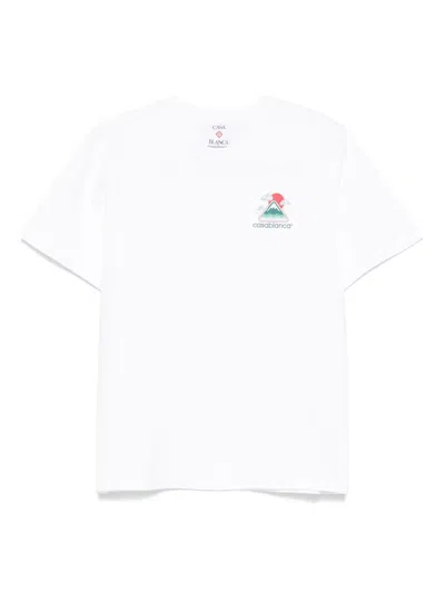 CASABLANCA ORGANIC-COTTON T-SHIRT