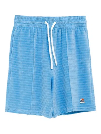 CASABLANCA STRIPED DRAWSTRING SHORTS