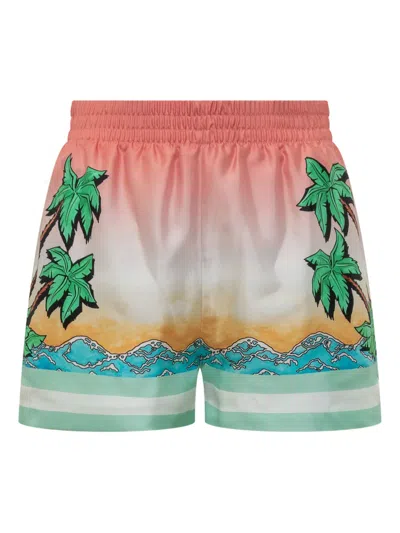 CASABLANCA TENNIS CLUB SHORTS