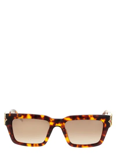 CASABLANCA CASABLANCA 'THE TORTOISESHELL SQUARE METOPE' SUNGLASSES