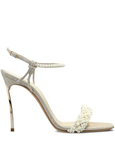 CASADEI 100MM PEARLSWAY BLADE SANDALS