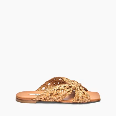 CASADEI CASADEI FLAT DAMIER VERSILIA - WOMAN  NATUR 38