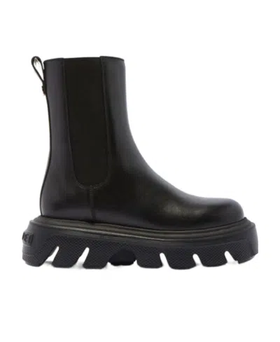 CASADEI GENERATION C LEATHER ANKLE BOOTS