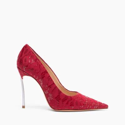 CASADEI CASADEI LIBERTY BLADE PUMPS - WOMAN PUMPS AND SLINGBACK RED PASSION 35.5