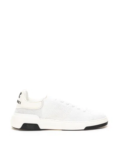 CASADEI WHITE FABRIC SNEAKER CASADEI