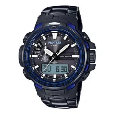 CASIO Casio Analog-Digital Watch 'Black Navy Blue'