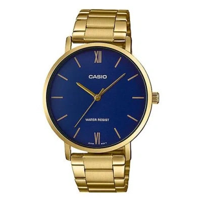 CASIO Casio Analog Watch 'Gold Royal Blue'