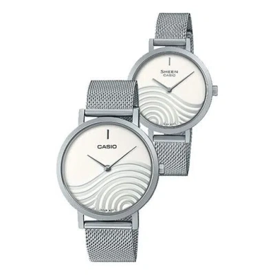 CASIO Casio Analog Watch 'Silver White'