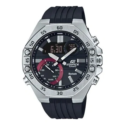 CASIO CASIO Bluetooth Waterproof EDIFICE Sports Sapphire Crystal Quartz Solar Powered Mens Silver Analog/D