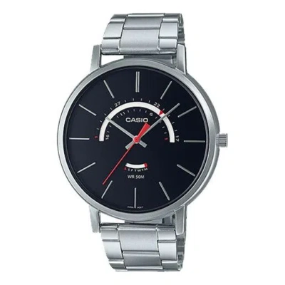 CASIO Casio Dress Classic Minimalistic Analog Watch 'Black Silver'