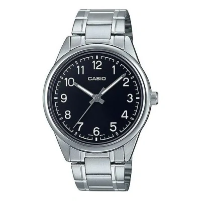 CASIO Casio Dress Classic Minimalistic Analog Watch 'Silver Steel Black'
