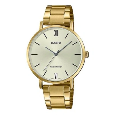 CASIO CASIO DRESS Series Waterproof Gold Analog