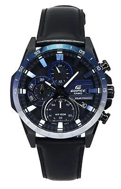 CASIO CASIO EDIFICE NIGHTTIME DRIVE SERIES CHRONOGRAPH EQS-940NL-1A 100M MENS WATCH