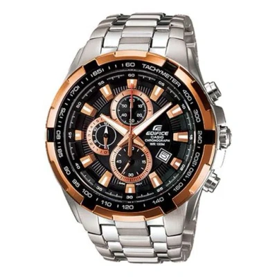 CASIO CASIO EDIFICE Quartz Waterproof Mens BlackGold Analog