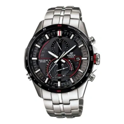 CASIO CASIO EDIFICE Solar Powered Mens Black Analog