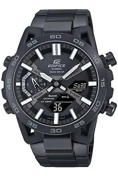 CASIO CASIO EDIFICE SOSPENSIONE ECB-2000YDC-1BJF BLUETOOTH SOLAR WATCH BLACK 47.8MM