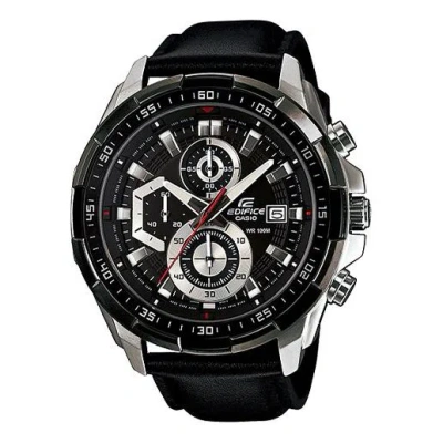 CASIO CASIO EDIFICE Waterproof Mens Black Analog