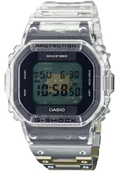 CASIO CASIO G-SHOCK 40TH ANNIVERSARY CLEAR REMIX MEN'S WATCH DWE-5640RX-7