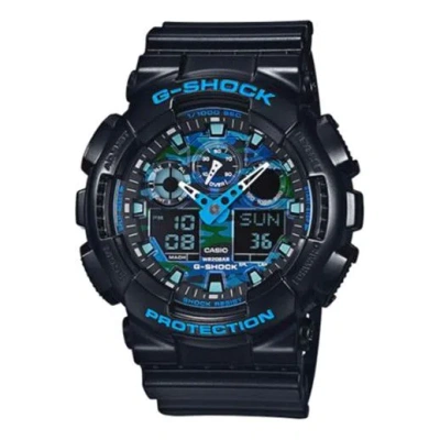 CASIO CASIO G-Shock Analog-Digital 'Black Blue'