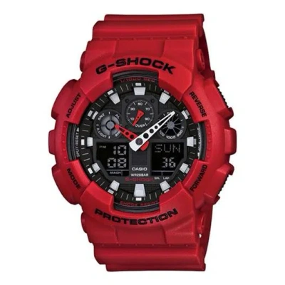 CASIO CASIO G-Shock Analog-Digital 'Red'