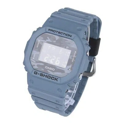 CASIO CASIO G-SHOCK DIAL CAMO UTILITY SERIES WRISTWATCH ICE GRAY DW-5600CA-2