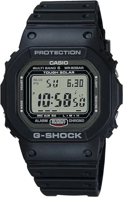 CASIO CASIO G-SHOCK GW-5000U-1JF RADIO SOLAR DIGITAL MULTIBAND 6 BLACK MEN'S WATCH