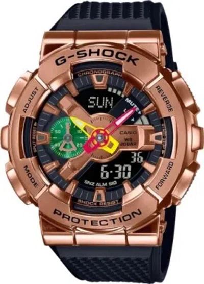 CASIO CASIO G-SHOCK NBA RUI HACHIMURA LIMITED ROSE-TONE STEEL WATCH GM110RH-1A