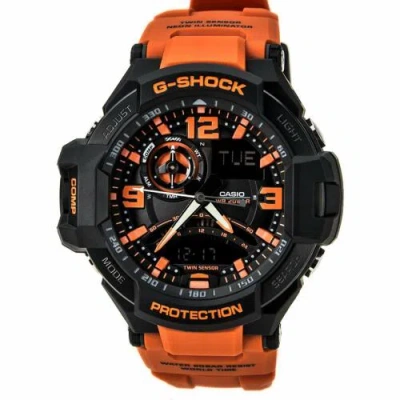 CASIO CASIO GA-1000-4A G-SHOCK SKY COCKPIT QUARTZ ORANGE&BLACK JAPAN F/S