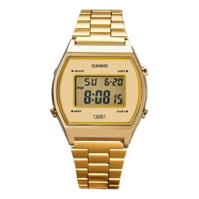 CASIO Men's CASIO VINTAGE Series Retro Small Watch Color Classic Small Mens Gold Digital