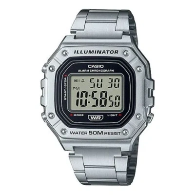 CASIO CASIO Men's YOUTH Digital Multi Function Wrist Waterproof Mens Silver Analog