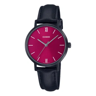 CASIO CASIO Minimalistic Fashion Neon Pink Dial Watch Analog