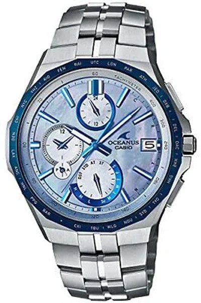 CASIO CASIO OCEANUS MANTA OCW-S5000APA-2AJF JAPAN INDIGO SOLAR RADIO MEN'S WATCH