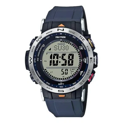 CASIO CASIO PRO TREK Multifunctional Outdoor Men Sports Solar Powered Mens Blue Digital