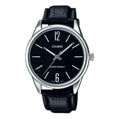 CASIO CASIO Quartz Waterproof Mens Black Analog