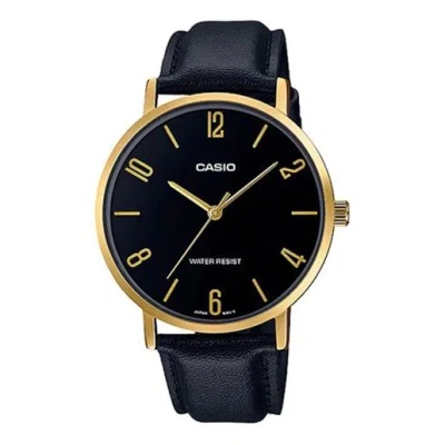 CASIO CASIO Quartz Waterproof Mens Black Analog