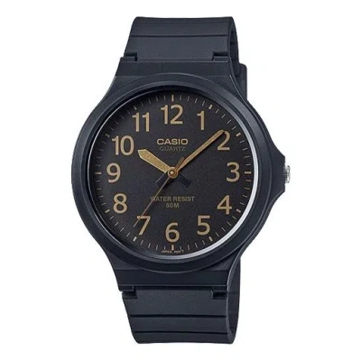 CASIO CASIO Quartz Waterproof Mens Black Analog