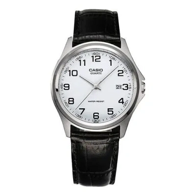 CASIO CASIO Quartz Waterproof Mens Silver Analog